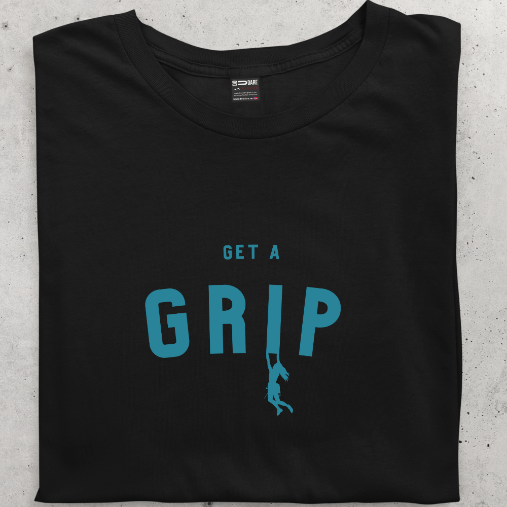 Get a grip Dame t-skjorte i økologisk bomull - DoUdare