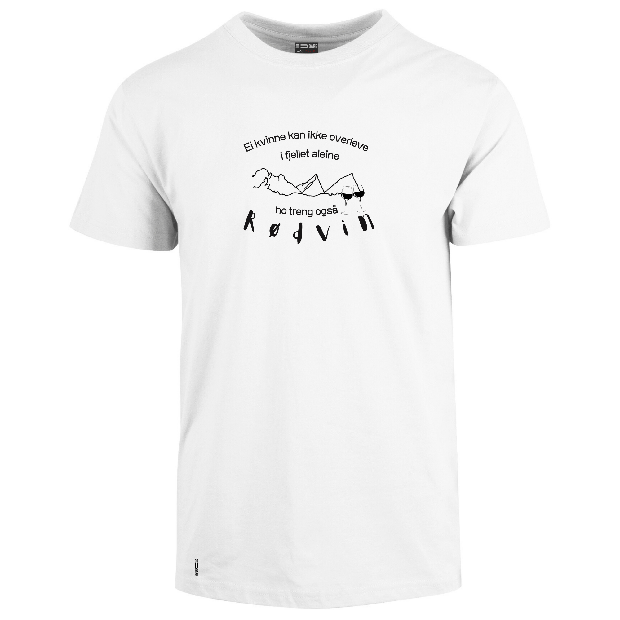 Rødvin Tee - unisex - DoUdare