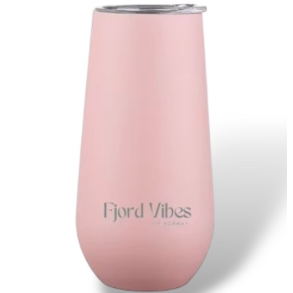 Prosecco - Champagne termokopp - i lys rosa fra Fjord Vibes of Norway