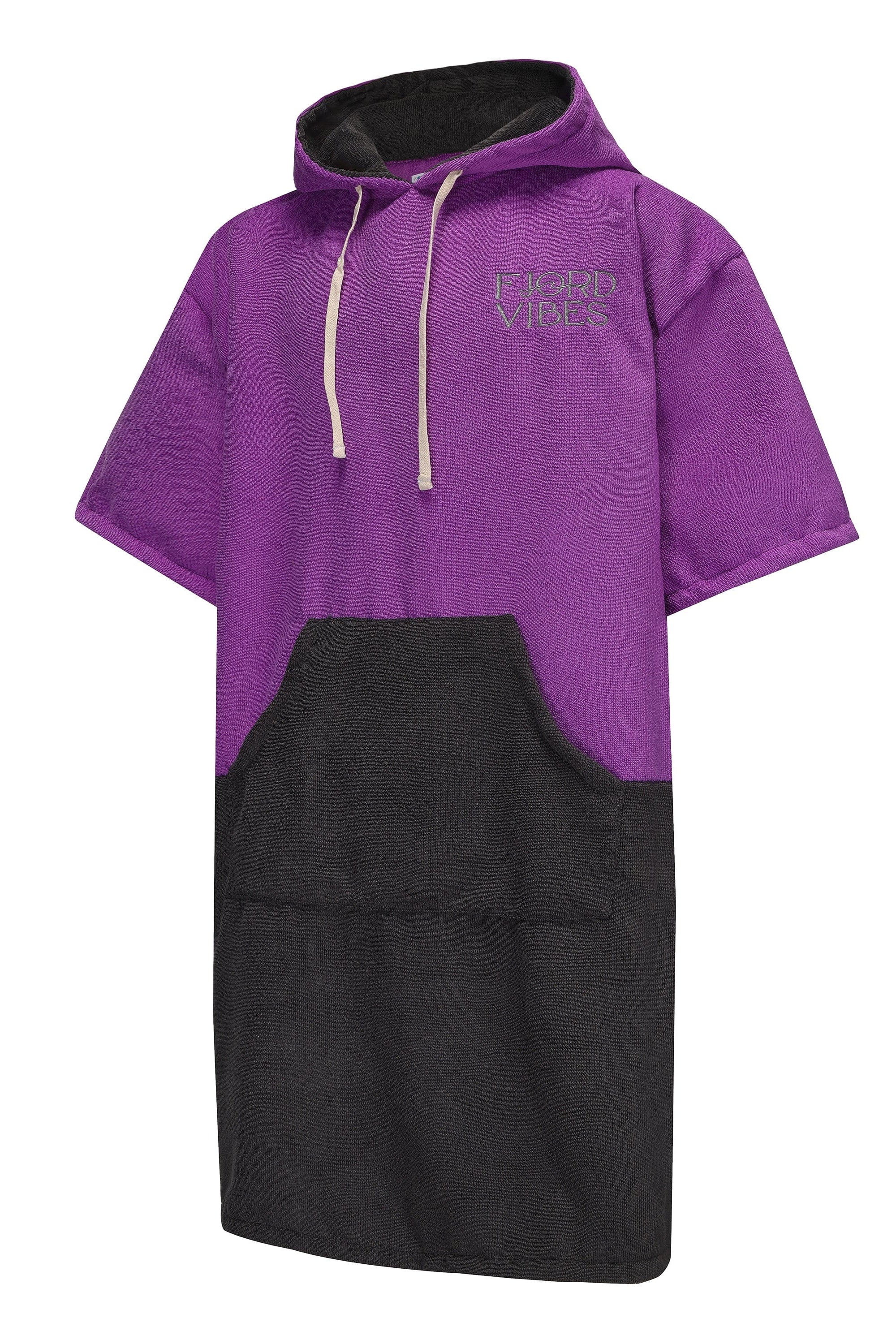 Salty but Sweet™ FjordRobe skifteponcho i miljøvennlig microfiber, FjordVibes Lavendel - DoUdare