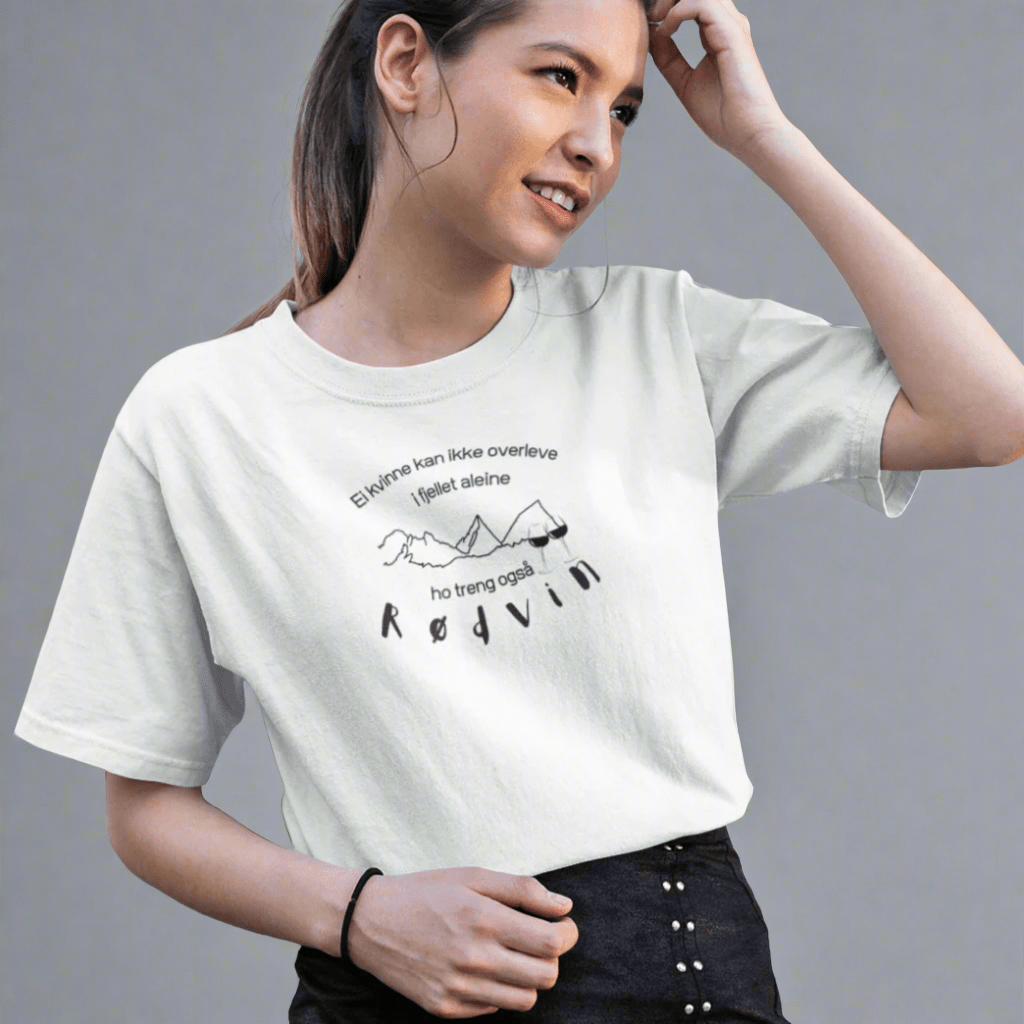 Rødvin Tee - unisex - DoUdare