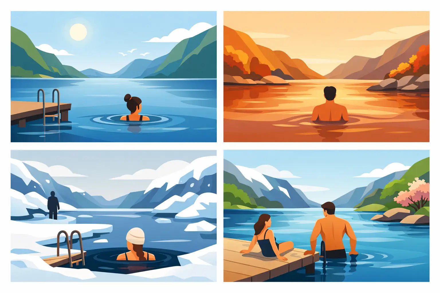 Guide til fjordbading året rundt