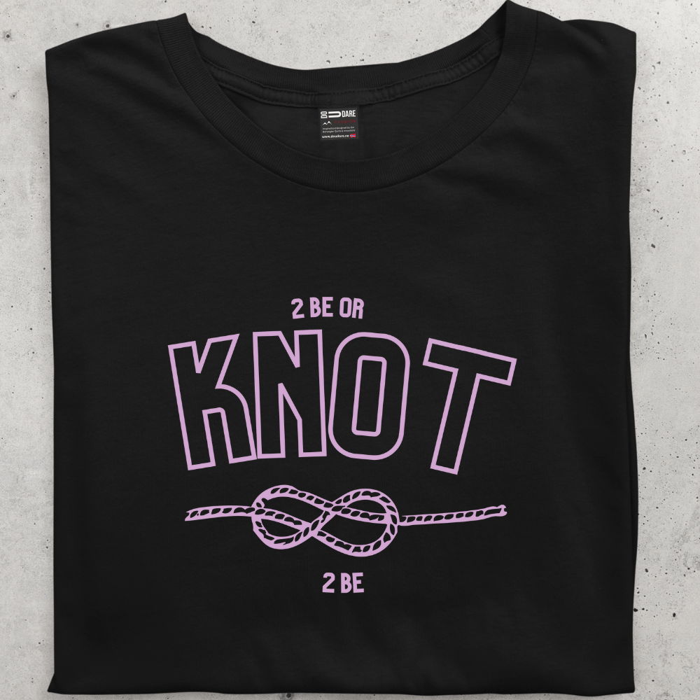 2BE or KNOT 2BE økologisk bomulls t-skjorte for dame - DoUdare