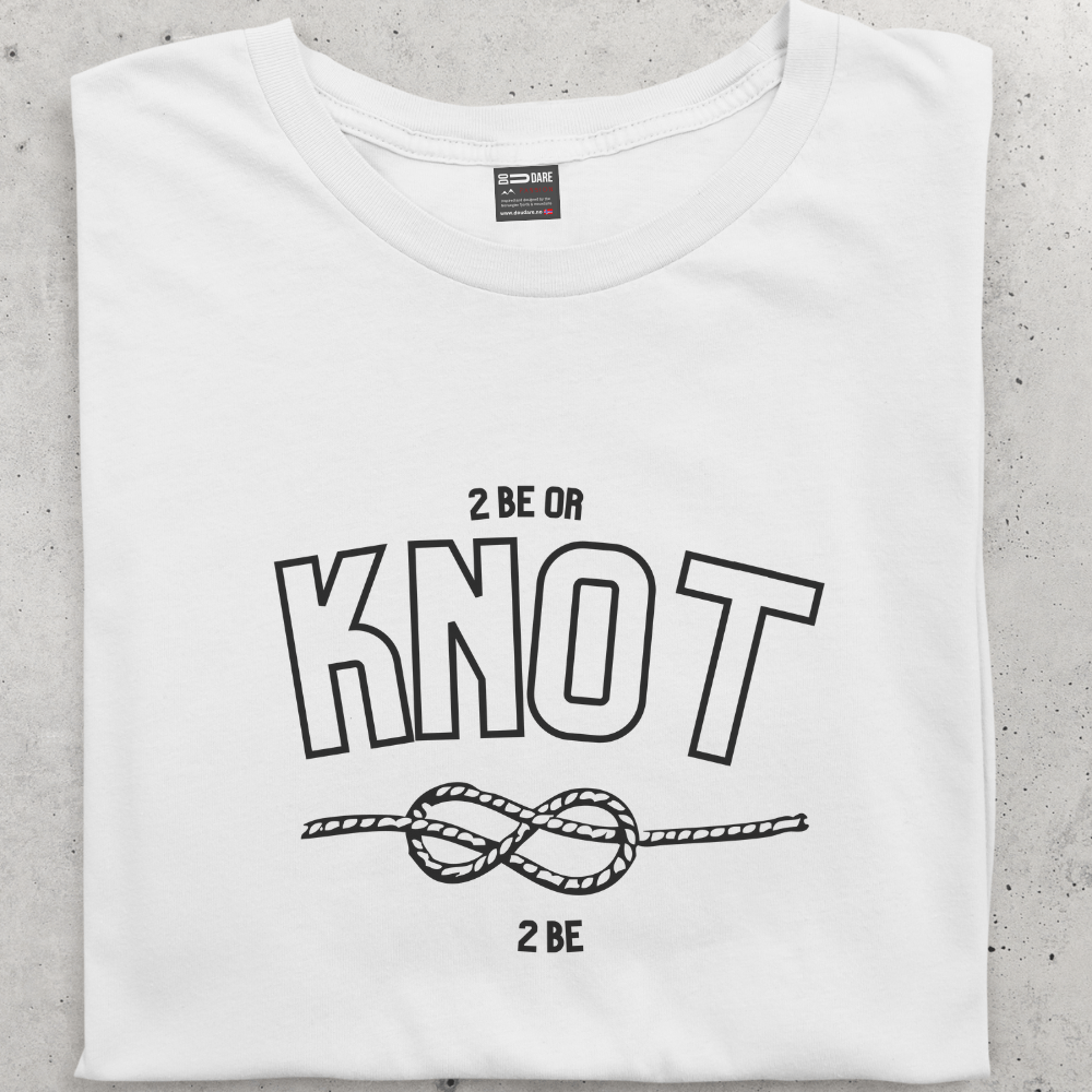 2BE or KNOT 2BE økologisk bomulls t-skjorte for dame - DoUdare
