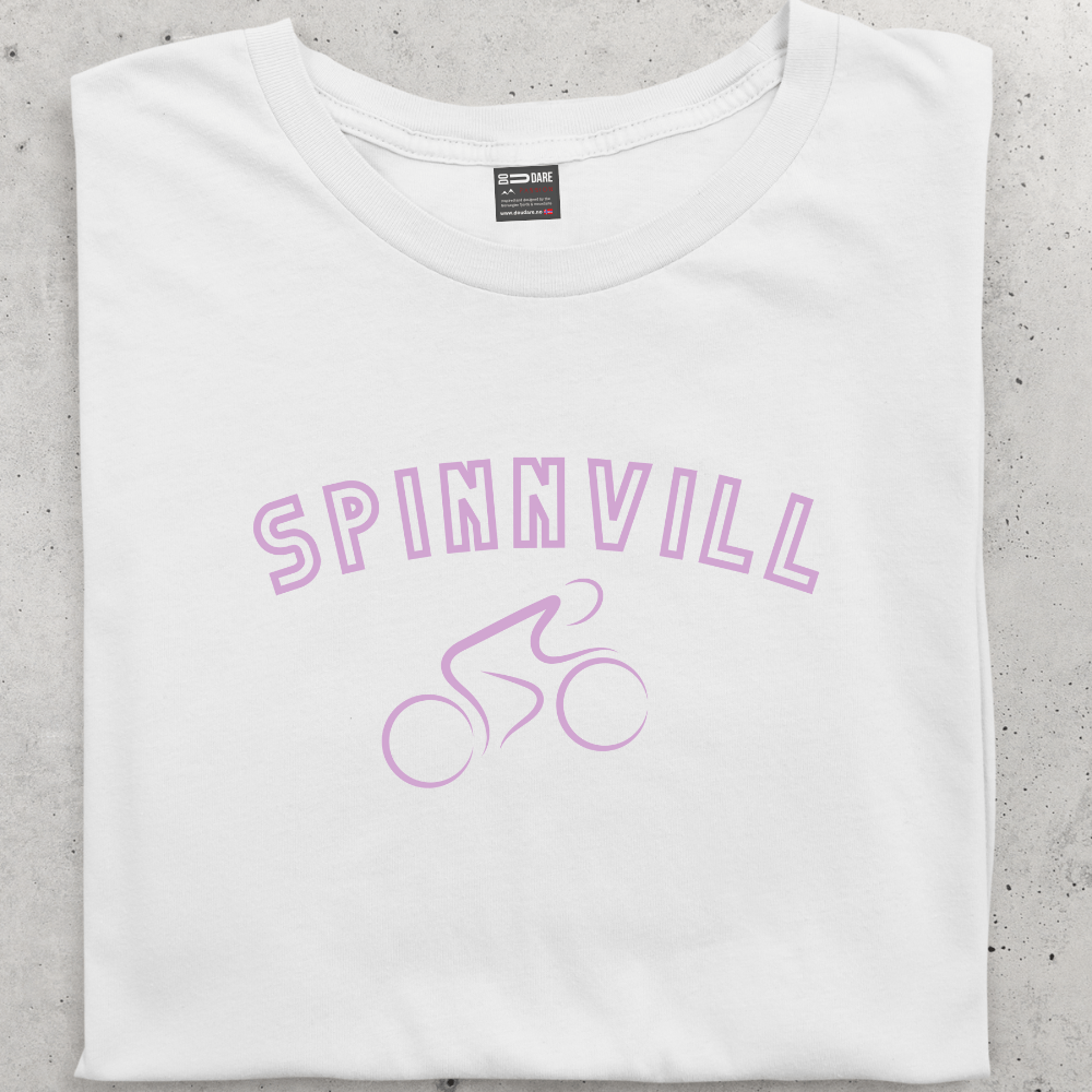 Spinnvill tee i økologisk bomull dame modell - DoUdare