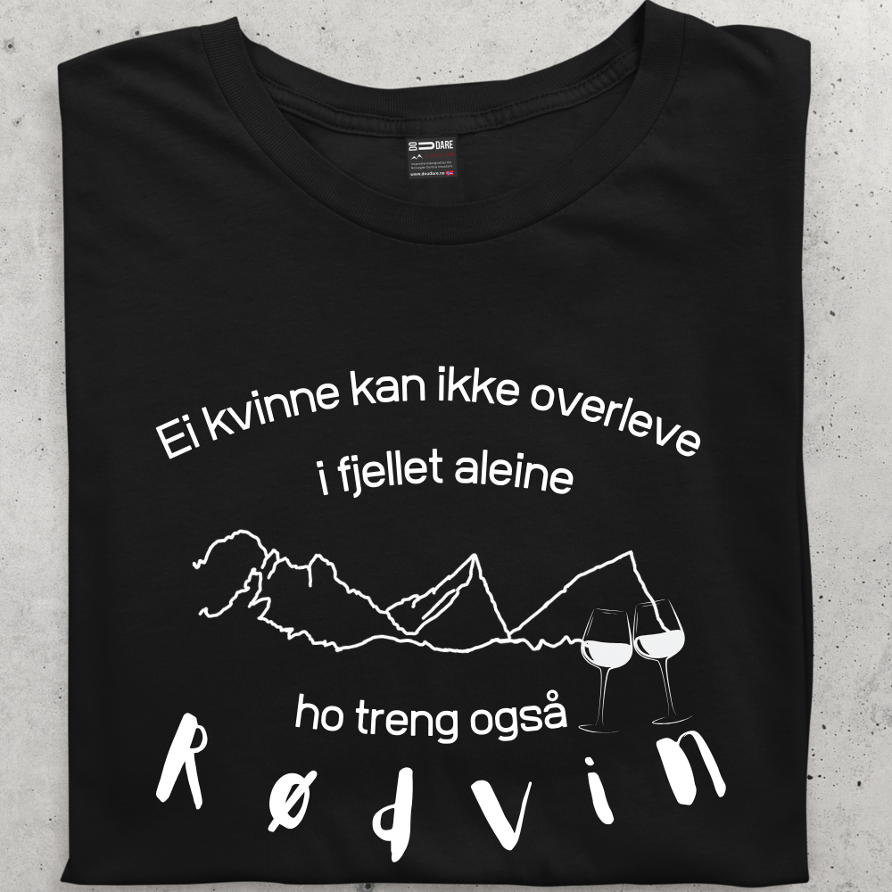 Rødvin Tee - unisex - DoUdare