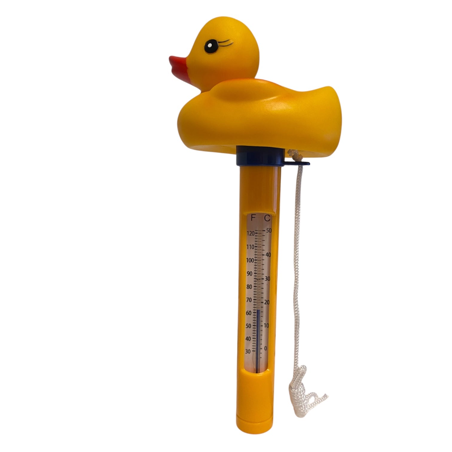 Gul badeand gratis gave termometer