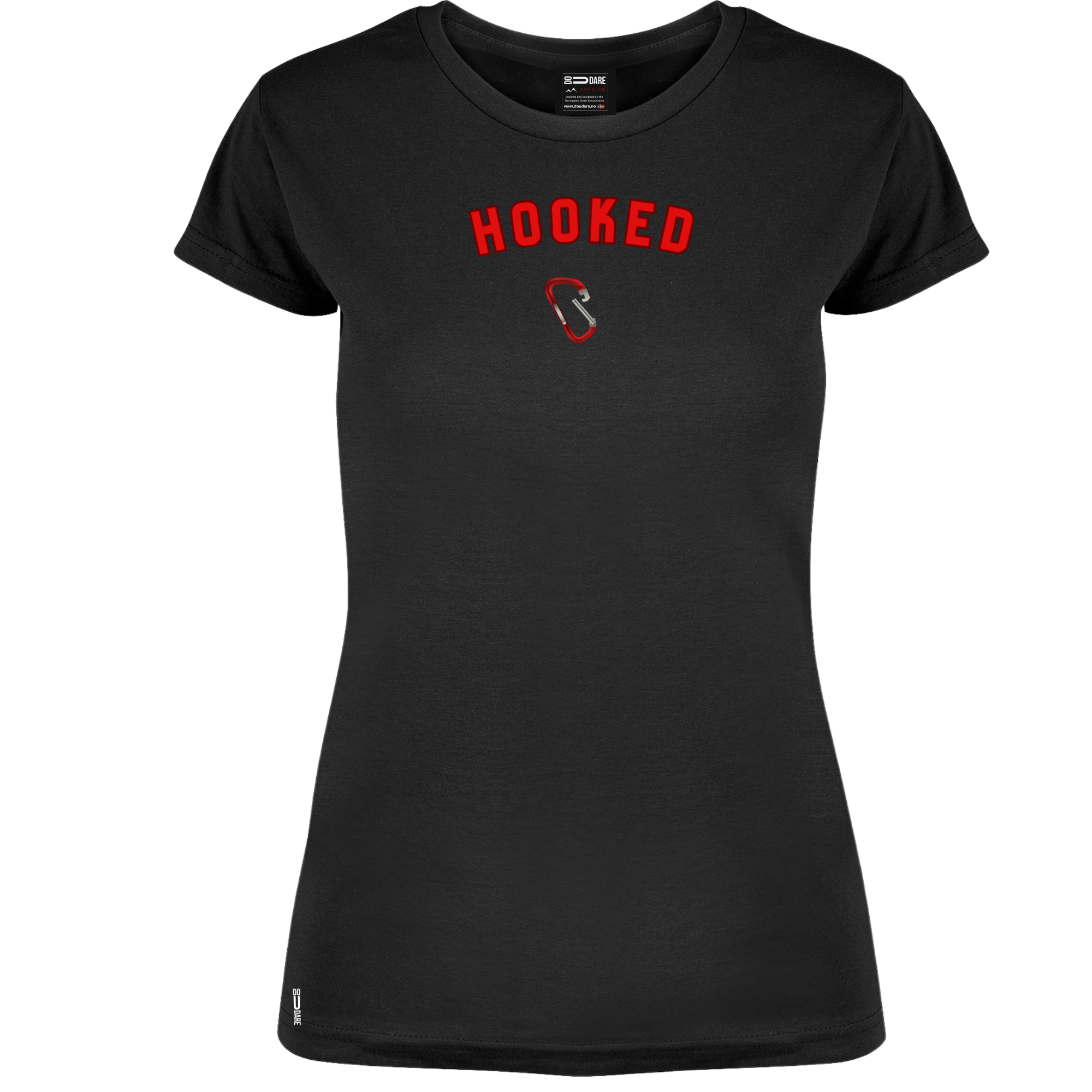 HOOKED klatre Tee - dame - DoUdare