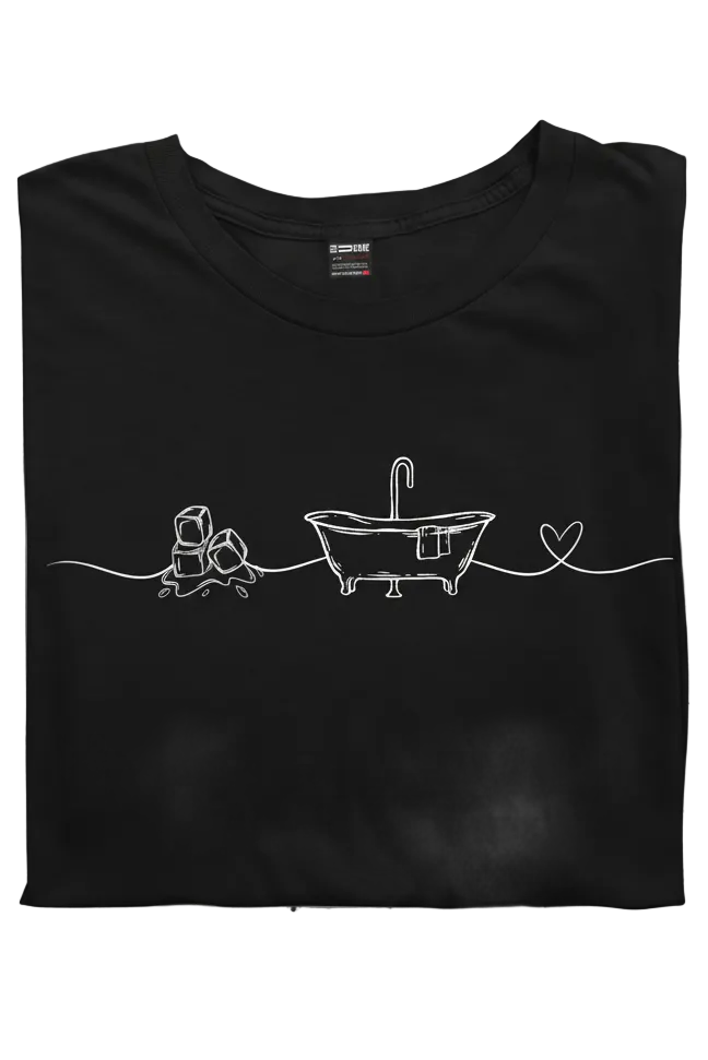 I Love Ice Bath Tee dame - DoUdare