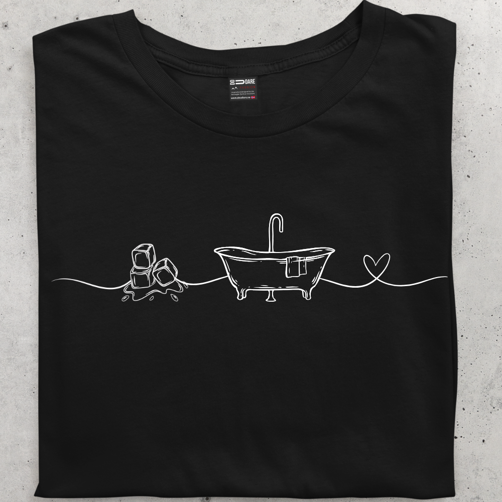 I love Ice Bath tee - UNISEX