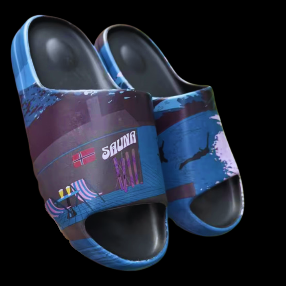Fjord Vibes Sauna Slippers  - Kommer i starten av juni