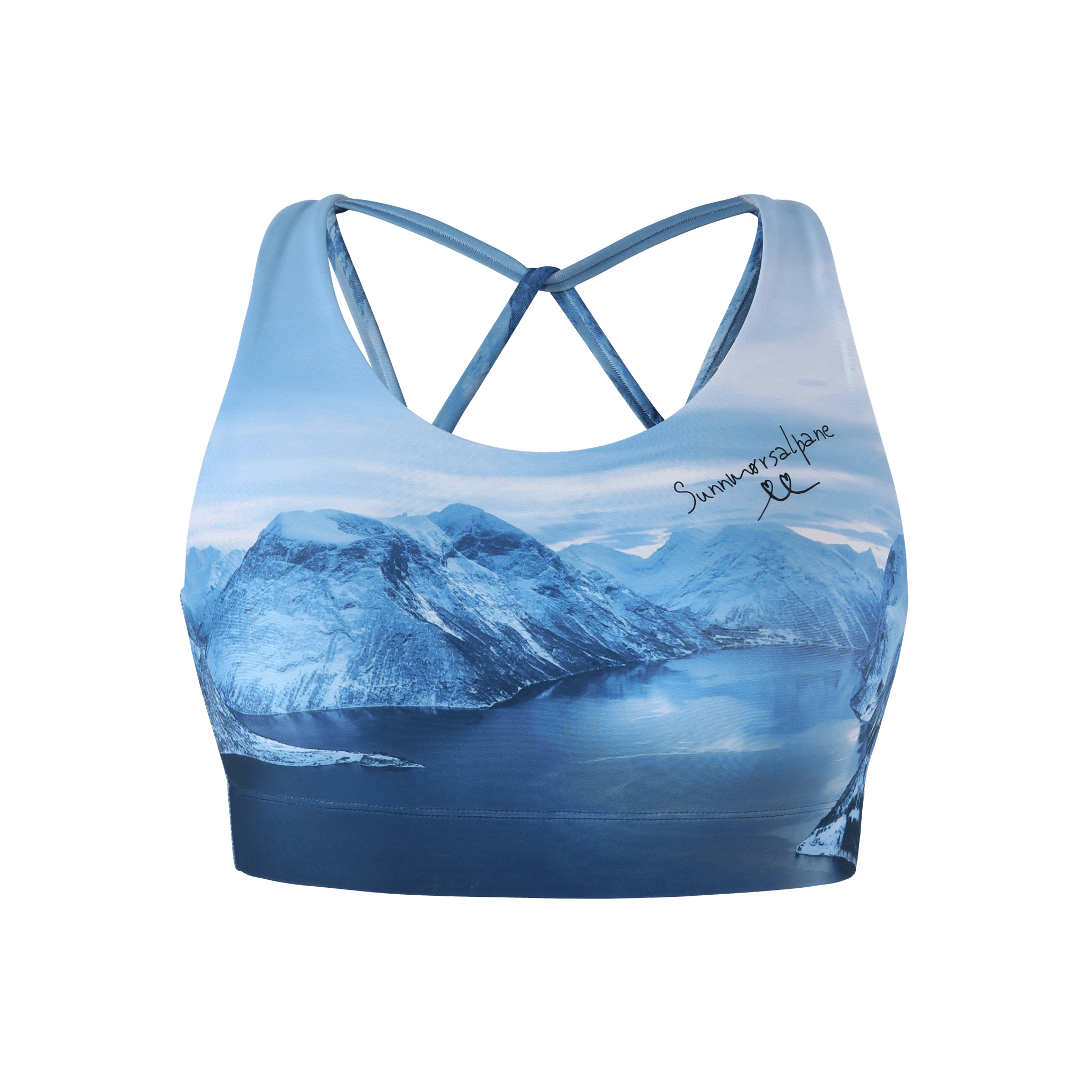 Bh - Sæbønestua med stropper - Sports BH - treningstopp- Sunnmørsalpane - DoUdare